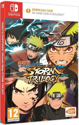 Produktbild von BANDAI NAMCO Entertainment Naruto Shippuden: Ultimate Ninja Storm Trilogy, Nintendo Switch, Multiplayer-Modus, T (Jugendliche), Physische Medien