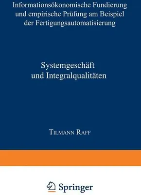 Obrázek produktu pro Systemgeschäft und Integralqualitäten