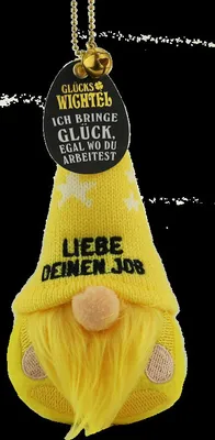 Produktbild von H&H Glücksbringer Maskottchen-Ich bring Dir Glück-Glückswichtel Liebe deinen Job