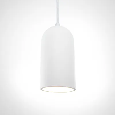 Produktbild von Pendelleuchte, E27, Lampe Für Wohnzimmer Esszimmer Küche, Höhenverstellbar Farbe Gips-Weiß