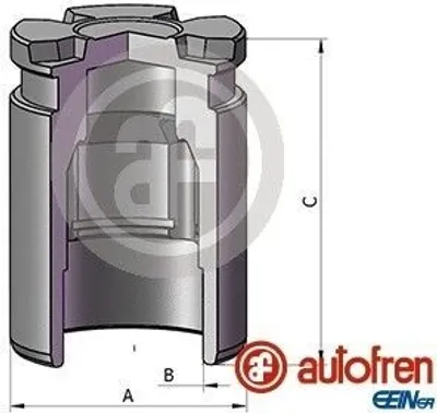 Produktbild von AUTOFREN SEINSA Bremssattel-Kolben für OPEL Astra K Sports Tourer (B16) 36mm Stahl