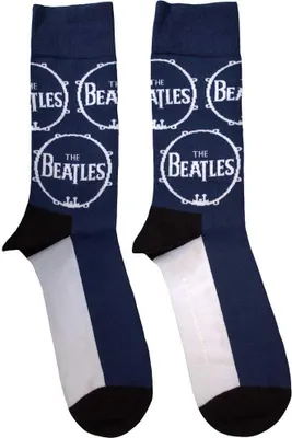 Produktbild von The Beatles - Socken für Herren/Damen Uni RO12575 (40,5 EU - 45,5 EU) (Marineblau)