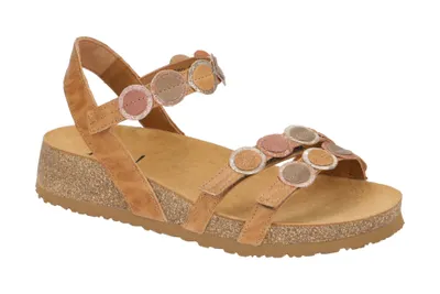 Produktbild von Think KOAK Damen Sandalette - Riemchen Sandalen braun Freizeit NEU