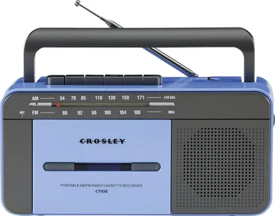 Produktbild von Crosley CT102A Kassettenspieler Blau & Grau