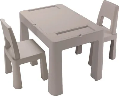 Produktbild von Teggi Kindertisch Set 3-in-1 Stone Zwei Stühle TI-011-177