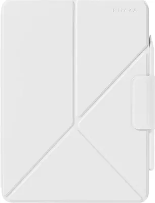 Produktbild von Pitaka MagEZ Folio Hülle 2 iPad Pro 11 (M4) – Einfacher Wechsel zwischen Hoch- und Querformat – Vier Aufstellwinkel für optimale Betrachtungs- und Schreibpositionen – Versteckter, eingebauter Stifthalter für sichere Aufbewahrung Ihres Stylus