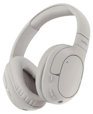 Zdjęcie produktu dla Belkin AUD009HQSA, Bezprzewodowy, Połączenia/muzyka, Zestaw słuchawkowy, Piaskowy