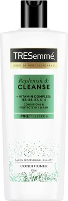 Produktbild von Tresemme | Haarspülung Replenish & Cleanse - 400 Ml - Mit Vitaminen - Feuchtigkeitspflege Für Gesundes Haar