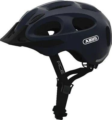 Zdjęcie produktu dla Kask miejski ABUS Youn-I ACE - ze zintegrowanym tylnym światłem LED - kask rowerowy do codziennego użytku - dla mężczyzn i kobiet - ciemnoniebieski, rozmiar M (52-57 cm)
