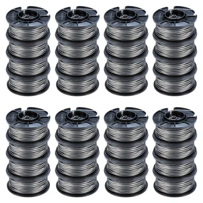 Zdjęcie produktu dla Makita 1915N0-0 Drut wiązałkowy bez powłoki do łączników zbrojeniowych 1,6 mm x 30,0 m, 32 szt.