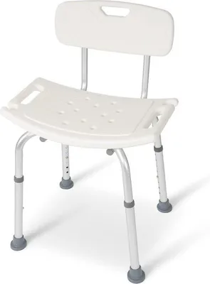 Produktbild von Famanu Duschstuhl ergonomisch - höhenverstellbar, rutschfest