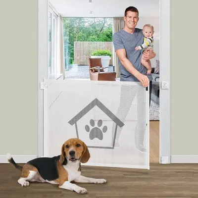 Produktbild von Famanu Treppenschutzgitter – Einfache Installation – PVC-Material