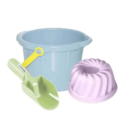 Produktbild von Spielstabil Sand-Set pastell 3-teilig