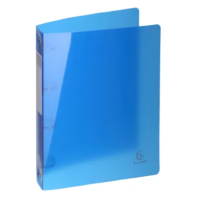 Produktbild von Exacompta 10x mittelfestes Ringbuch 4 Ringe PP 700µ PP- A4 Maxi sortiert 51770E