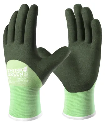 Productafbeelding van Winterwerkhandschoenen, thermohandschoenen ter bescherming tegen kou, warme wintertuinhandschoenen gemaakt van gerecycled polyester, maat 8/M, 1 paar