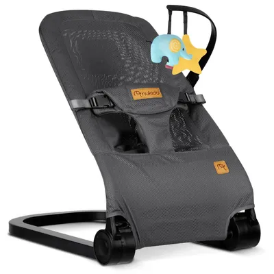 Image de Fauteuil à bascule avec jouets NK-52 Nukido - gris