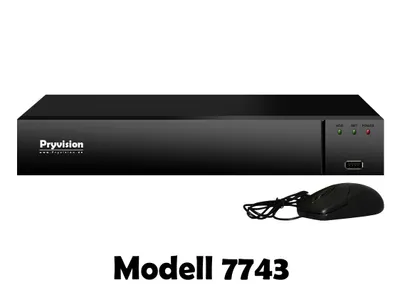 Produktbild von Netzwerk Video Rekorder 9 Kanal NVR Recorder H265 für IP Netzwerk Kameras Full HDTV