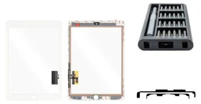 Produktbild von iPad 5 LCD und Touchscreen schwarz - Premium-Set