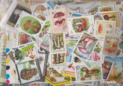 Produktbild von Briefmarken Motive 200 verschiedene Pilze Marken
