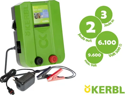 Produktbild von KERBL TITAN DUO 3000 12/230V Weidezaungerät, 3/2 Joule
