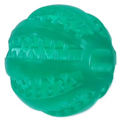 Image de Balle DOG FANTASY DENTAL MINT vert 6 cm