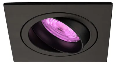 Produktbild von Ledvion LED Einbaustrahler Schwarz RGB dimmbar smart