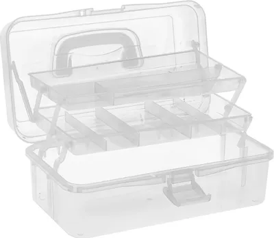 Obrázek produktu pro Praktický box na třídění - průhledný - 1 kus - 32,8 cm