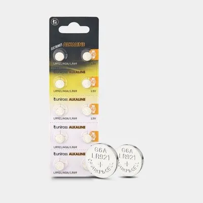 Productafbeelding van Uniross Alkaline Coin Cells AG6 10 pack