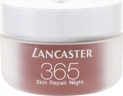 Zdjęcie produktu dla Lancaster 365 Skin Repair Youth Renewal Memory Night Cream, Krem na noc, Kobiety, Twarz, Szyja, Przeciwstarzeniowy, Ochrona, Regeneracja, Naprawa, 50 ml, Słoiczek