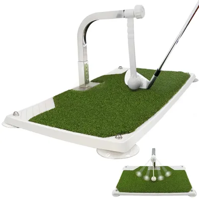 Produktbild von Golf-Trainingsmatte – 55,88 x 33,02 x 2,54 cm – Kunstrasen – Für Innen- und Außenbereich
