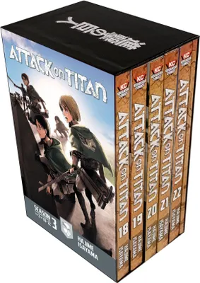 Produktbild von Attack on Titan Season 3 Part 2 Manga Box Set