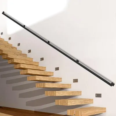 Obrázok produktu pre Protisklzová podložka na schody do interiéru, 360 cm, čierna