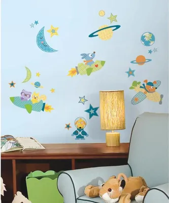 Image de Stickers repositionnables Chiens et chats dans les airs