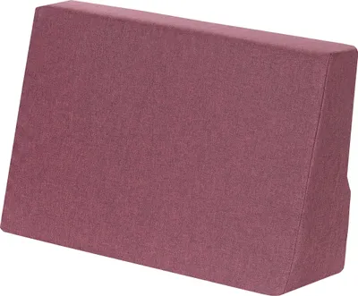 Produktbild von Pillows24 - Palettenkissen mit abnehmbarem Bezug - Seitenkissen | Polster für Europaletten 120x80 Sofa - Wasserfest - Outdoor/Indoor | Pflaume