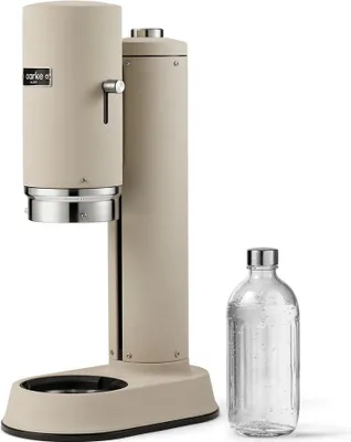 Produktbild von AARKE Wassersprudler Carbonator Pro Sand mit Glasflasche