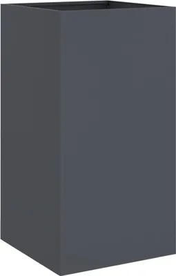 Produktbild von vidaXL Pflanzkübel Anthrazit 42x38x75 cm Stahl
