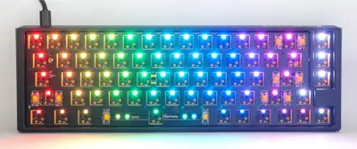 Zdjęcie produktu dla Ducky One 3 Hot-Swap Barebone SF, 65%, Przewodowa, USB, Mechaniczna, RGB LED, Czarny
