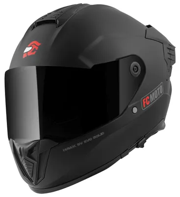Produktbild von FC-Moto Hawk EVO Solid Helm, schwarz matt, S