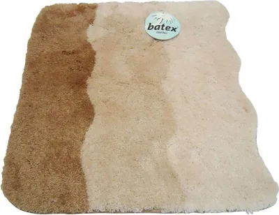 Produktbild von Batex WC Vorleger Toilettenvorleger Badematte Bad Teppich 60x60cm Swing Caramel