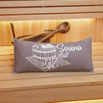 Obrázok produktu pre Saunakissen z 100% bavlny, 50 x 22 cm