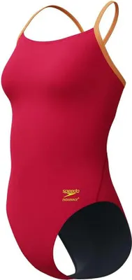 Image de Maillot de bain Speedo Eco Endurance+ Solid V-Back 2.0 Rouge