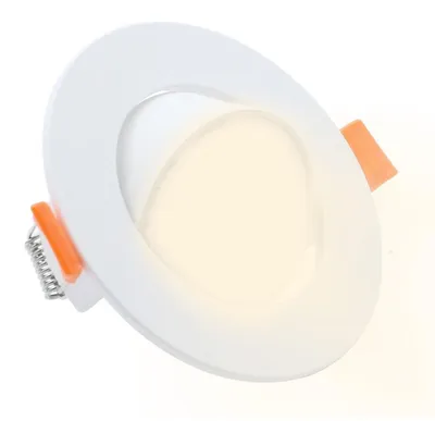 Imagen del producto de Focos empotrables LED, 9 cm, 7W, blancos, redondos