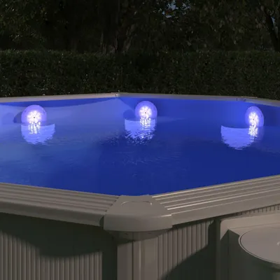 Immagine prodotto di Vidaxl Piscina -Lampe schwimmende LED con Fernbedienung Multi -Colored
