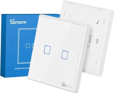 Produktbild von SONOFF T2EU2C-RF 2-Kanal Fernbedienung