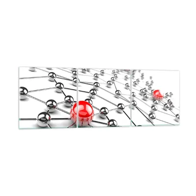 Produktbild von Bilder auf glas - Abstrakt grafik entwurf computer - 90x30cm - Glasbilder - Wandbilder - Kunstdruck - zum Aufhängen bereit - Wanddekoration aus Glas - Glas Bilder - Wandbild auf Glas - GCA90x30-2550