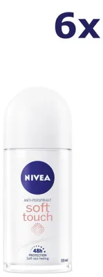 Produktbild von 6x Nivea Deo Roll-on - Satin Sensation 50 ml