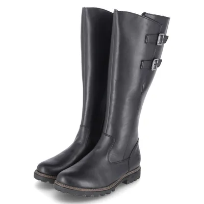 Produktbild von Remonte Damen Winterstiefel Schwarz Glatteder Größe: 40