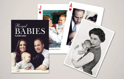 Produktbild von Piatnik Royal Babies Speelkaarten - Single Deck