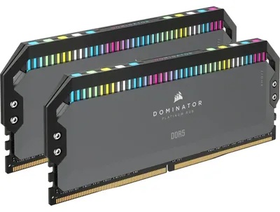 Image de Corsair Dominator Platinum RGB - DDR5 - Kit - 32 Go : 2 x 16 Go