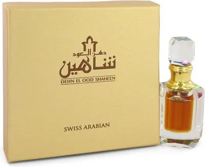 Obrázok produktu pre Švajčiarsky arabský koncentrovaný parfumový olej Dehn El Ood Shaheen 6ml Unisex